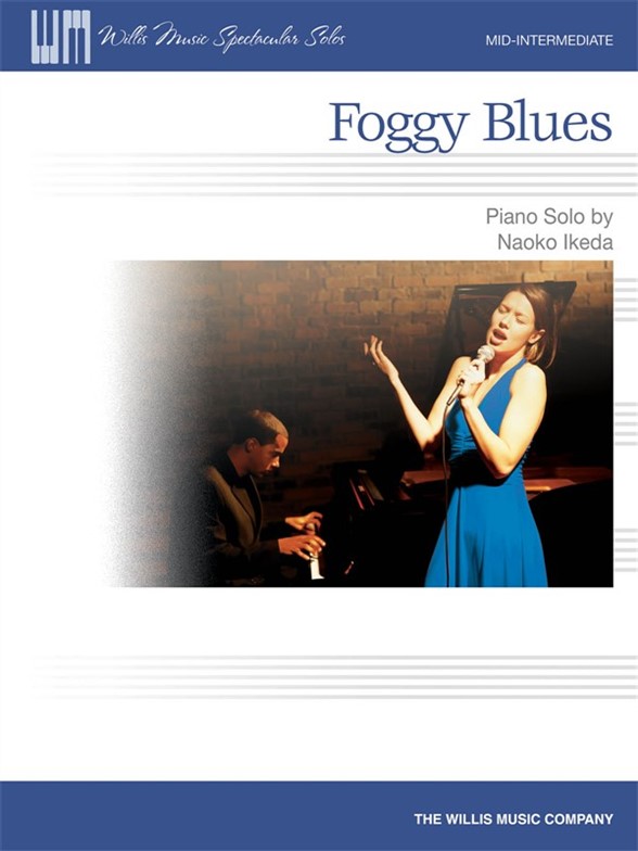 Ikeda Foggy Blues Pf Solo Sheet