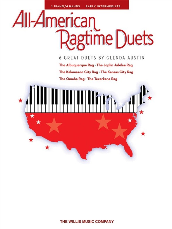 Austin All Amercn Ragtime Duets 1p4h