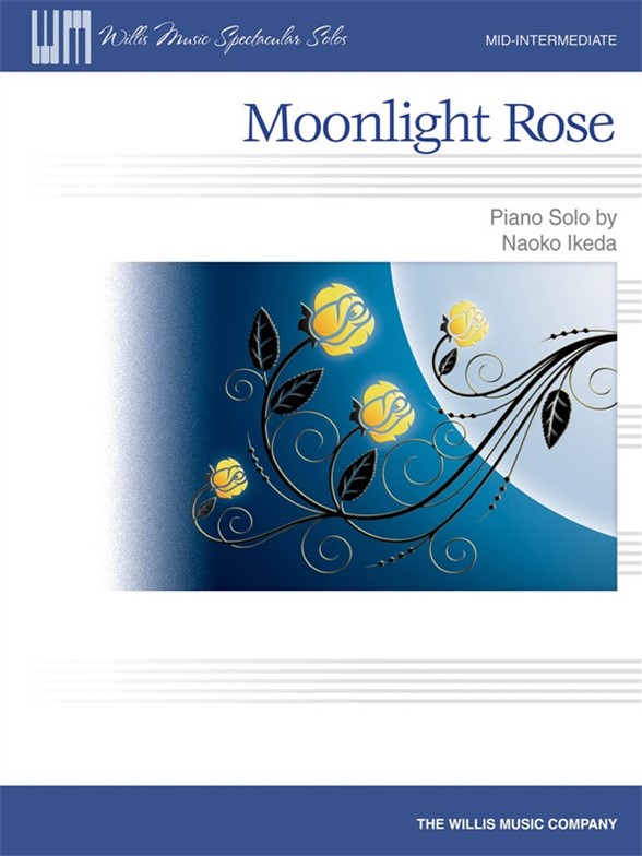 IKEDA NAOKO MOONLIGHT ROSE PIANO SOLO SHEET MUSIC
