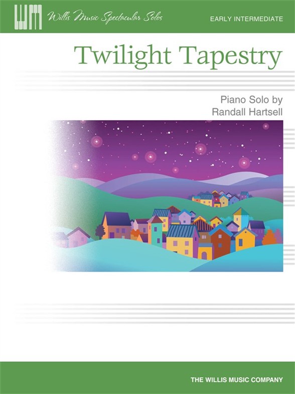 HARTSELL RANDALL TWILIGHT TAPESTRY PIANO SOLO SHEET MUSIC