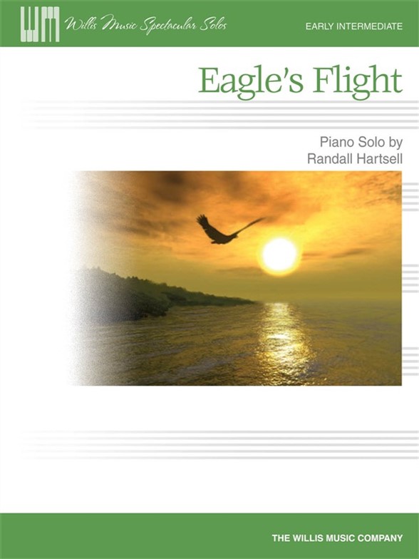 HARTSELL RANDALL EAGLE'S FLIGHT PIANO SOLO SHEET MUSIC