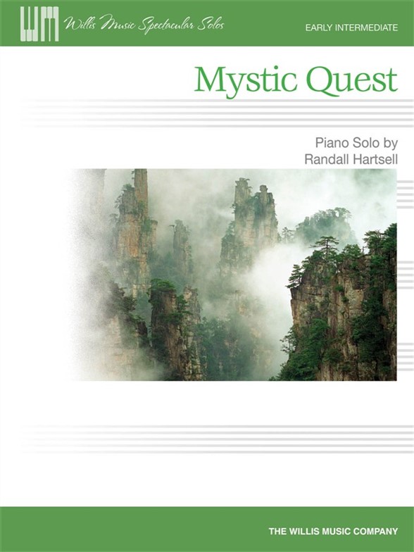HARTSELL RANDALL MYSTIC QUEST C MAJOR PIANO SOLO SHEET MUSIC