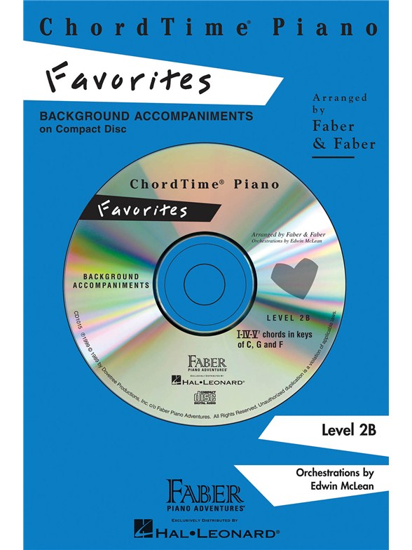 ChordTime Piano - Favorites (CD)