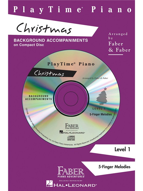 Nancy & Randall Faber: PlayTime Piano Christmas CD (Level 1)