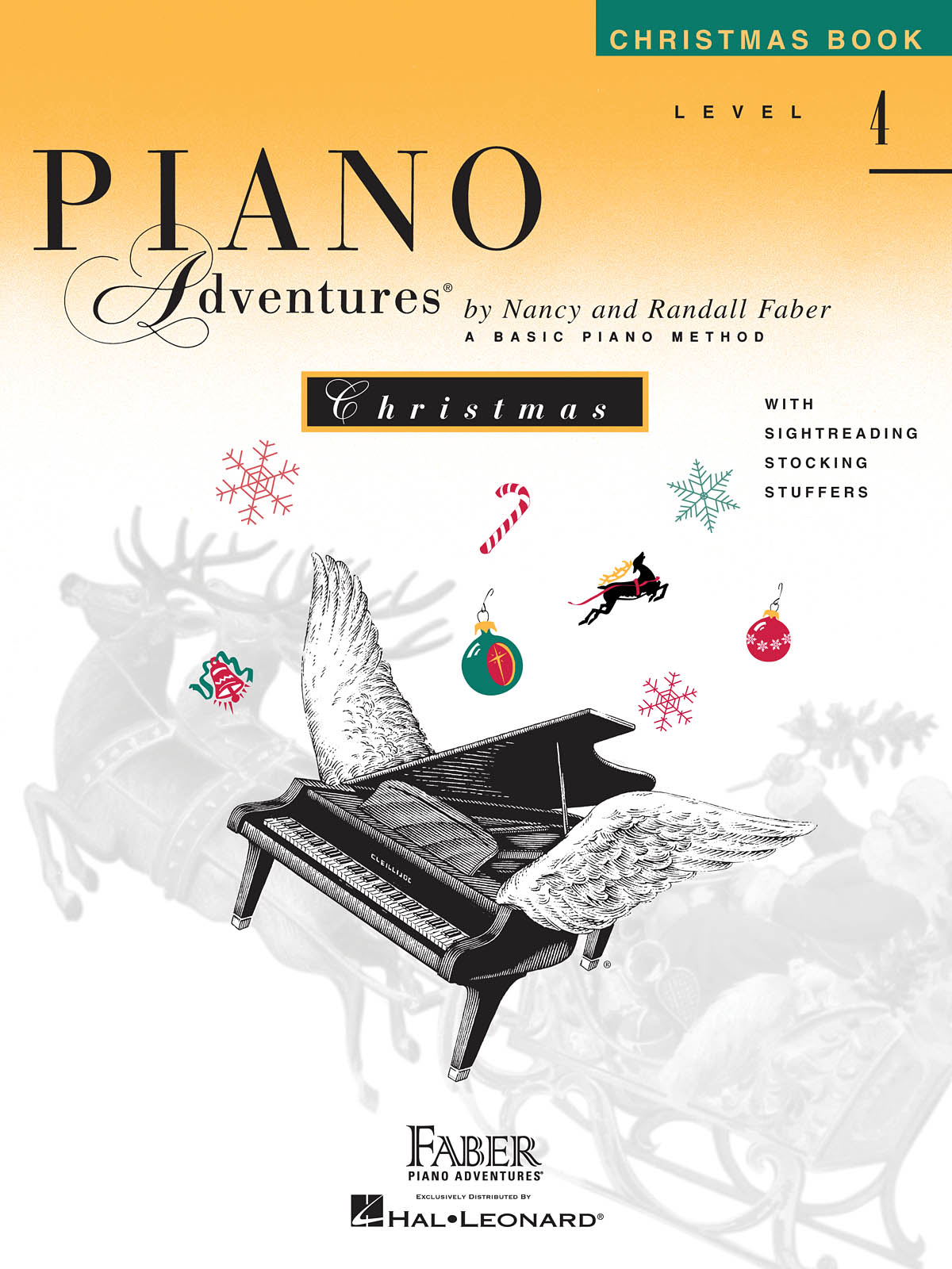 Nancy And Randall Faber: Piano Adventures Christmas Book - Level 4