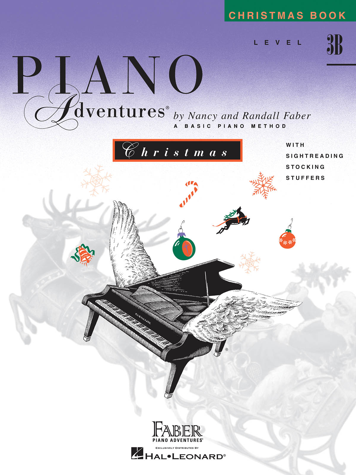 Nancy And Randall Faber: Piano Adventures Christmas Book, Level 3B