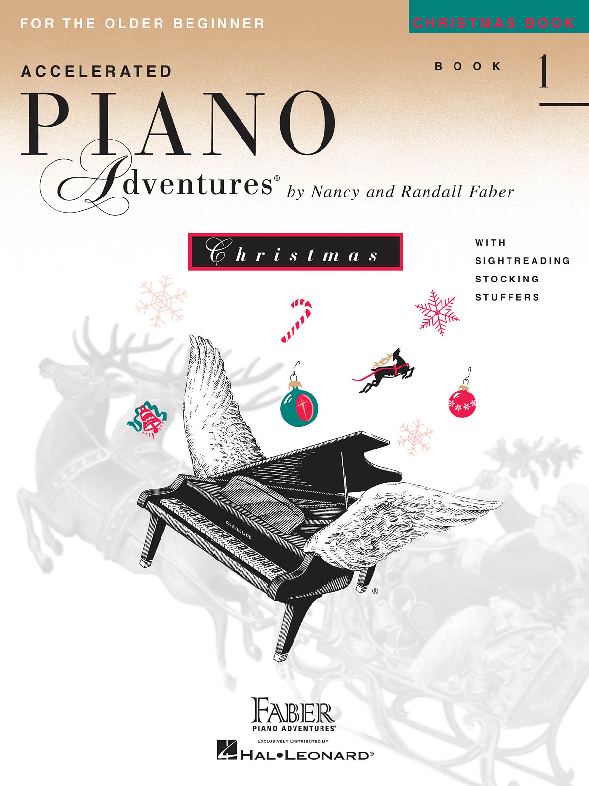 Nancy And Randall Faber: Accelerated Piano Adventures For The Older Beginner - Christmas Book 1