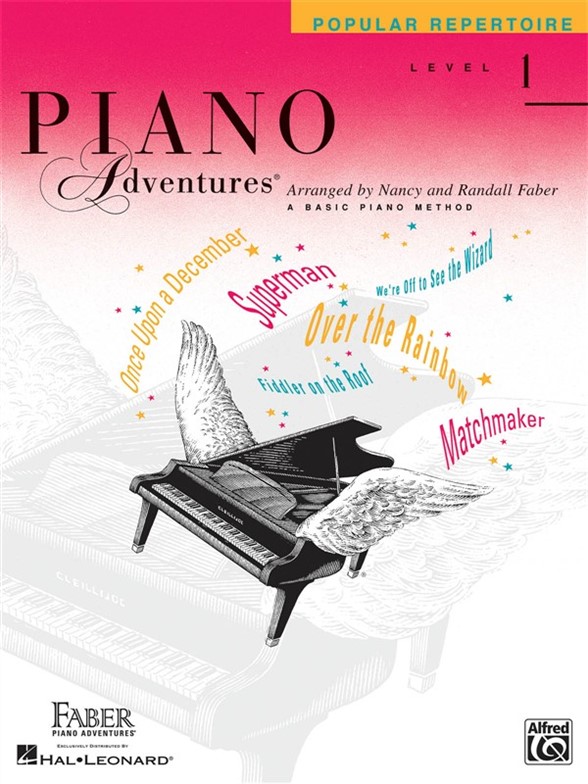 Faber Piano Adventures: Level 1 - Popular Repertoire Book