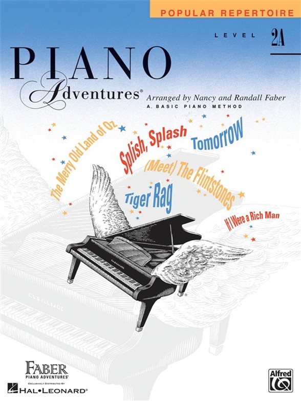 Faber Piano Adventures: Level 2A - Popular Repertoire Book