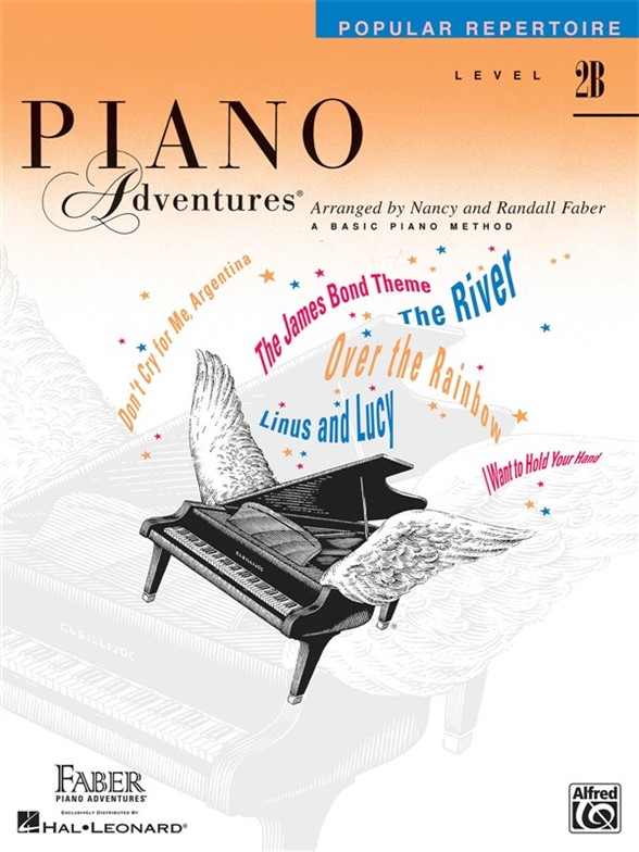 Faber Piano Adventures: Level 2B - Popular Repertoire Book