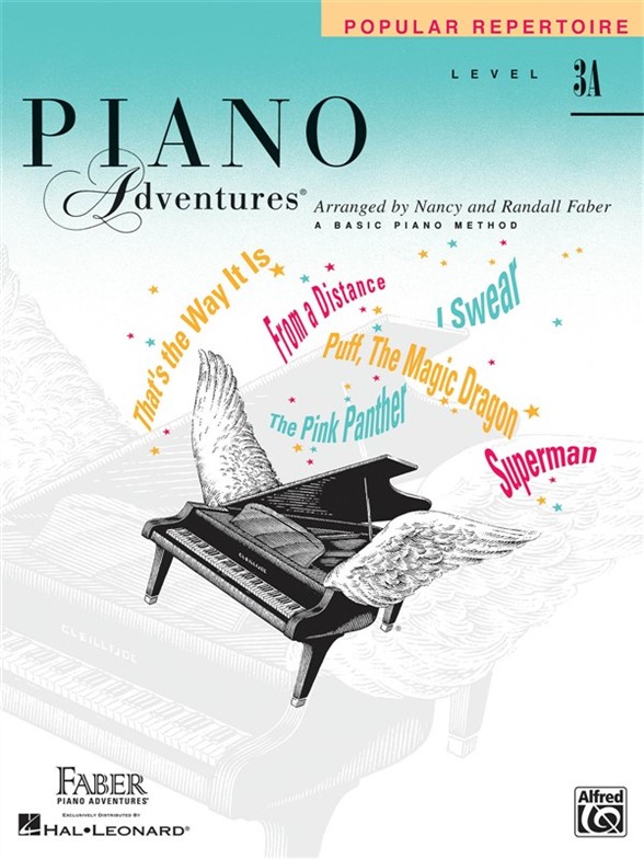Faber Piano Adventures: Level 3A - Popular Repertoire Book