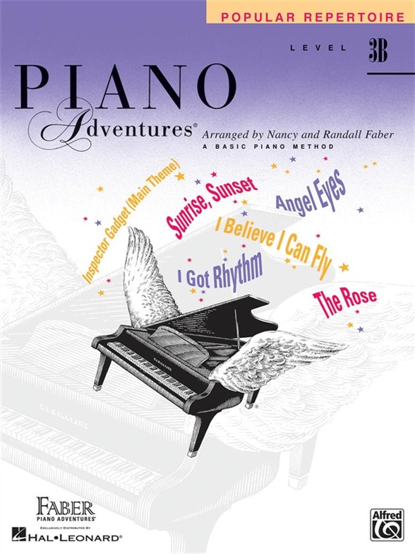 Faber Piano Adventures: Level 3B - Popular Repertoire Book