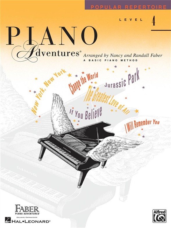 Faber Piano Adventures: Level 4 - Popular Repertoire Book