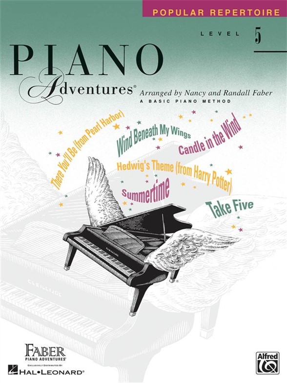 Faber Piano Adventures: Level 5 - Popular Repertoire Book