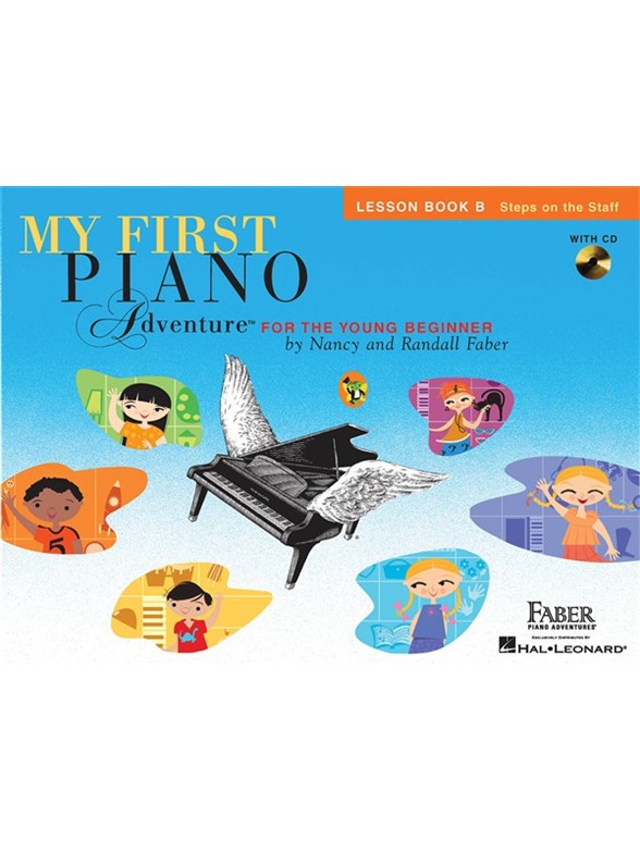 Faber Piano Adventures: My First Piano Adventure - Lesson Book B/CD