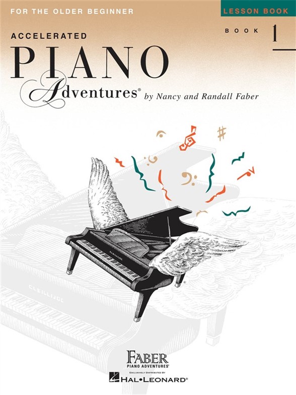 Faber Piano Adventures: Accelerated Piano Adventures for the Older Beginner - Lesson Book 1 (International Edition)
