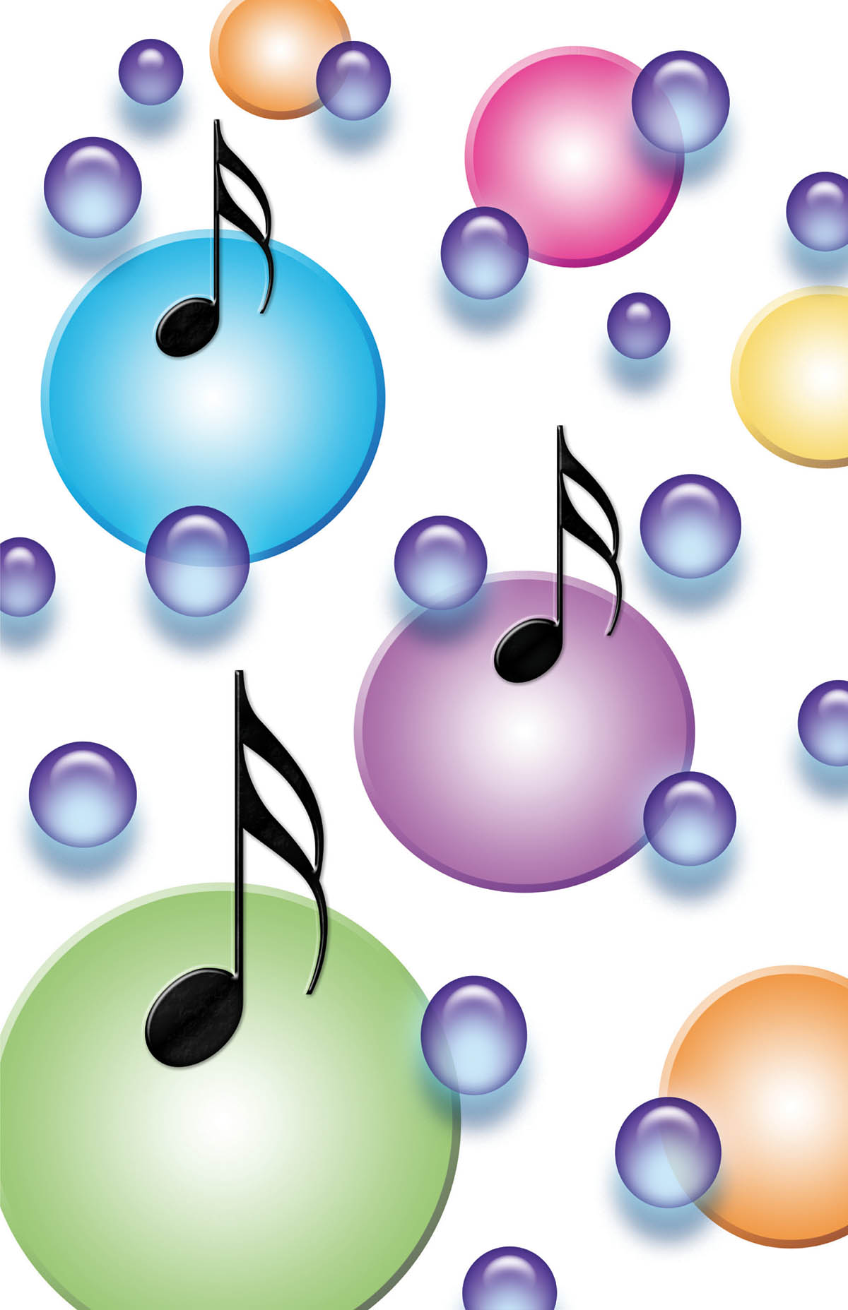 Recital Program #68: Bubbles And Notes (25 Pack)