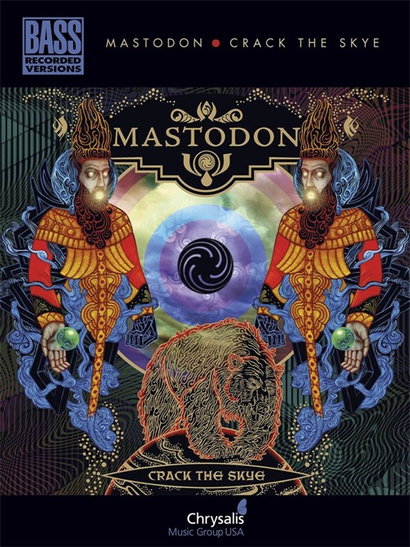 MASTODON CRACK THE SKYE BASS GUITAR TAB BOOK