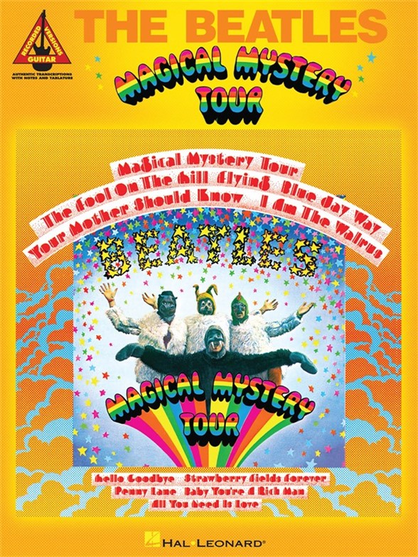 THE BEATLES MAGICAL MYSTERY TOUR GUITAR TAB BK