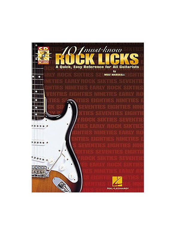 101 Must Know Rock Licks