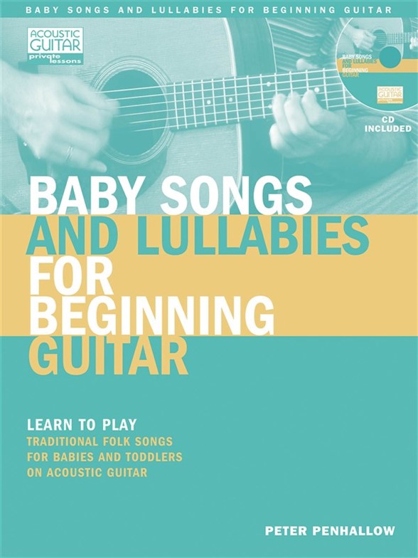 BABY SONGS AND LULLABIES FOR BEGINNING GUITAR TAB BOOK/CD
