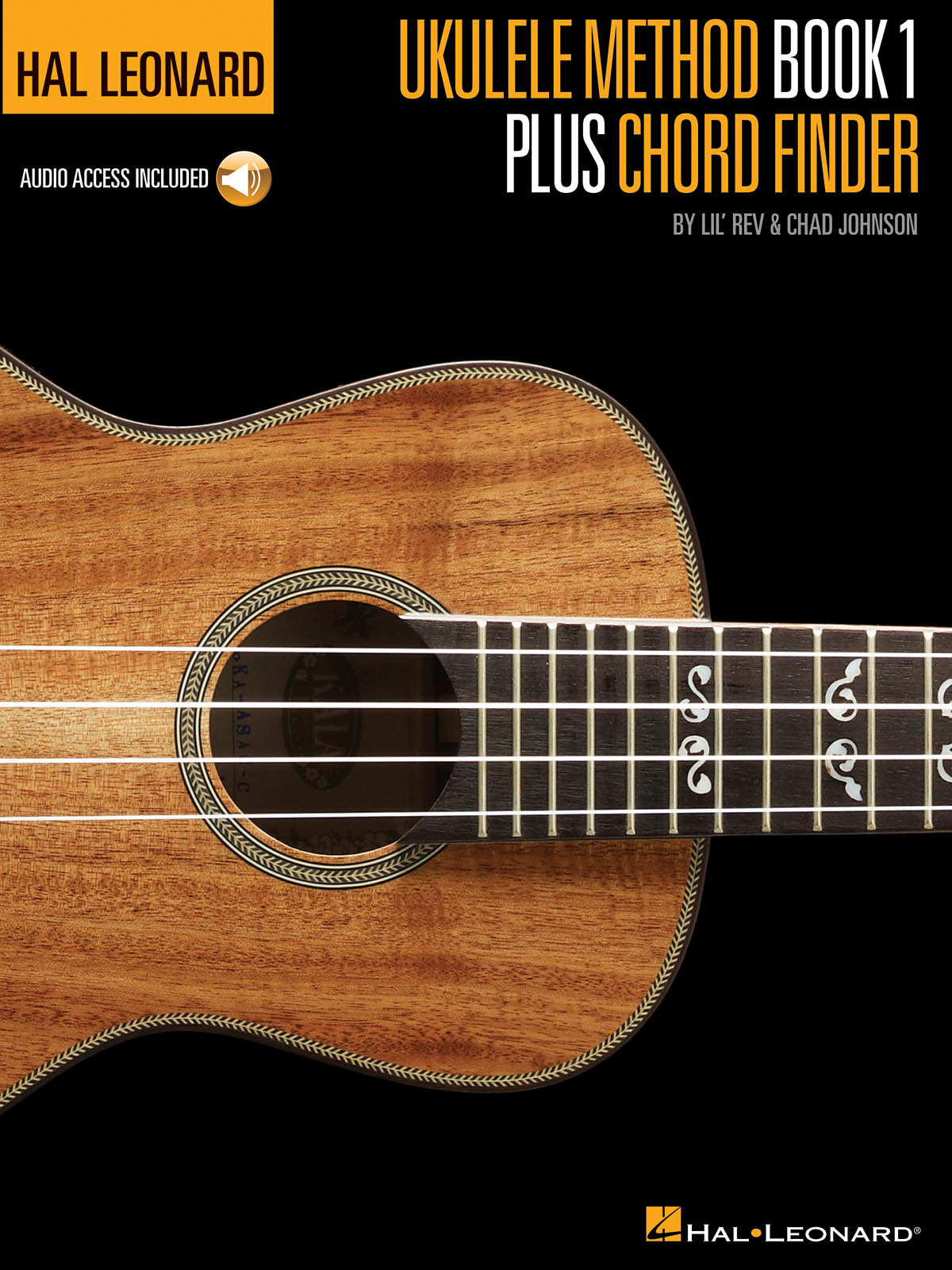 Lil' Rev Hal Leonard Ukulele Method Book 1 Plus Chord Finder Uke Bk/Cd