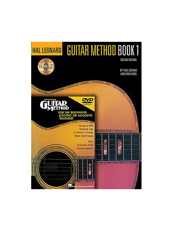Hal Leonard Guitar Method: Book, CD And DVD Pack