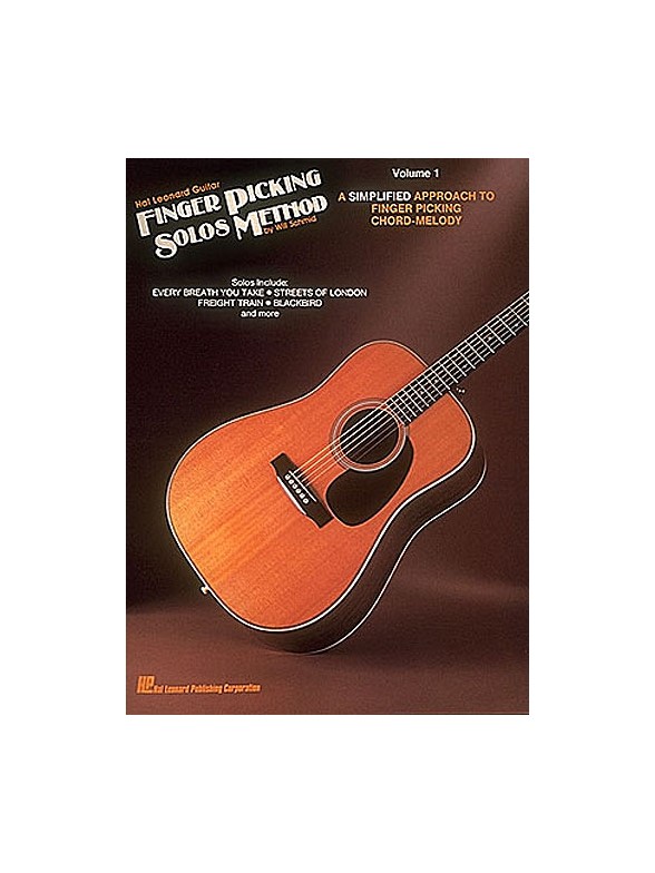 Hal Leonard Guitar Finger Picking Solos Method