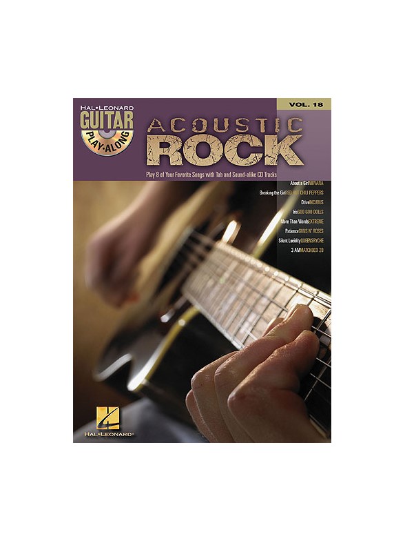 Guitar Play-Along Volume 18: Acoustic Rock Guitar Play-Along