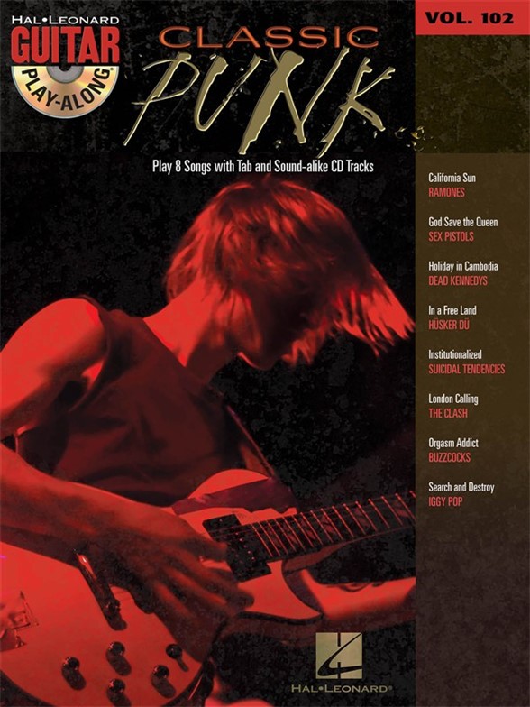 Gpa Vol 102 Classic Punk Gtr Bk/Cd