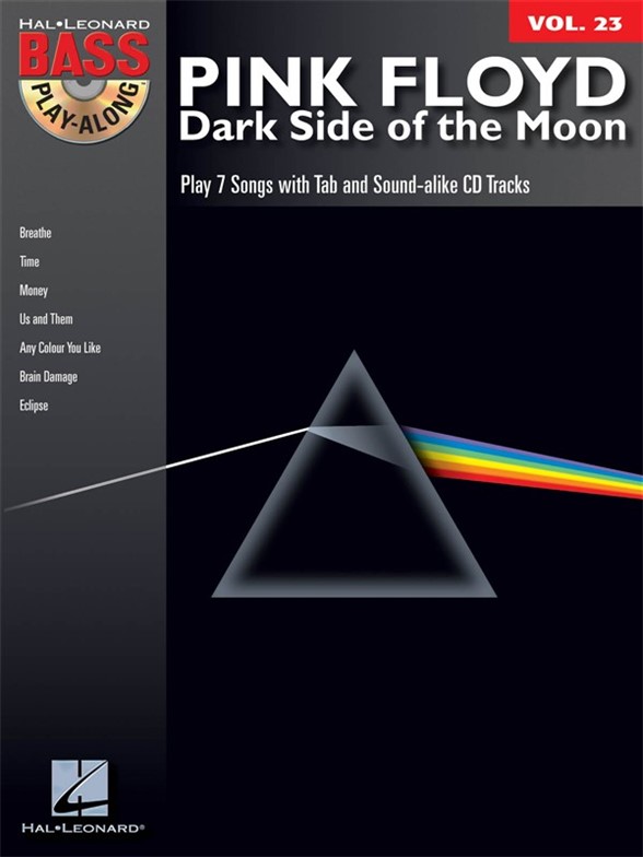 BASS PLAY ALONG VOLUME 23 PINK FLOYD DARK SIDE OF THE MOON BGTR BK/CD
