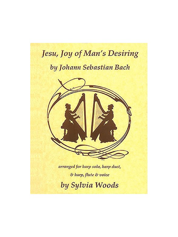 Jesu, Joy Of Man's Desiring Harp, Flute And Voice