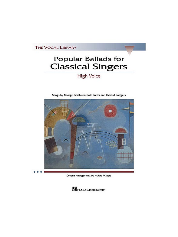 Popular Ballads For Classical Singers (High Voice)