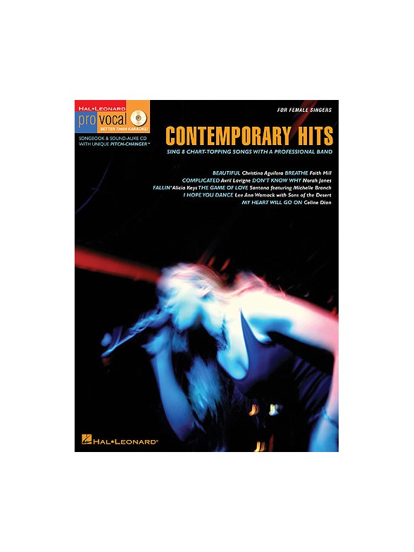 Contemporary Hits - For Female Singers