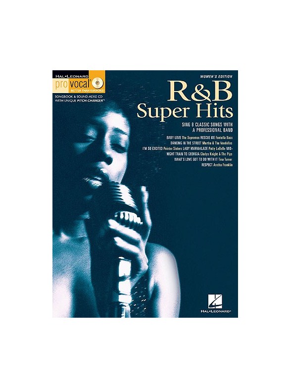 Pro Vocal Women's Edition Volume 7: R&B Super Hits