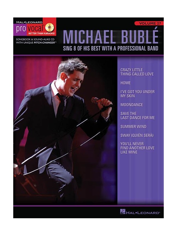 Pro Vocal Volume 27: Michael Bublé (Book/CD)