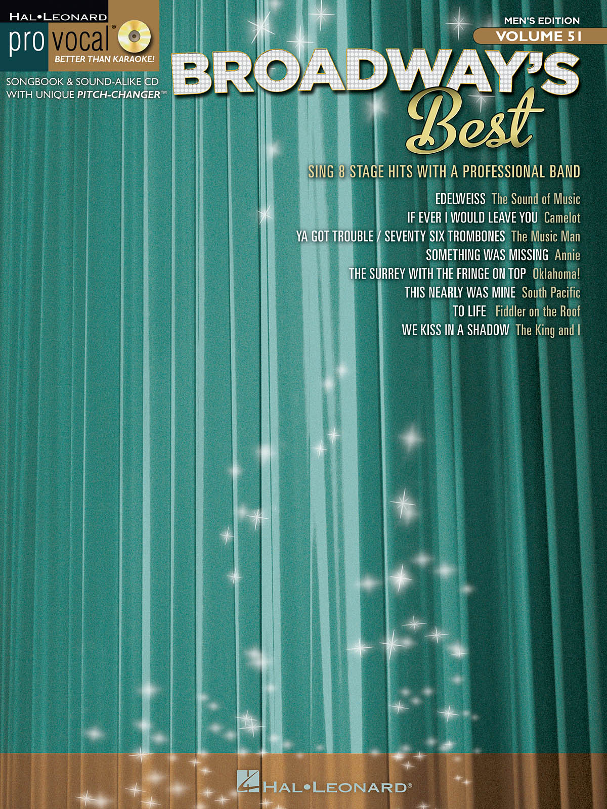 Broadway's Best : Pro Vocal Men's Edition Volume 51