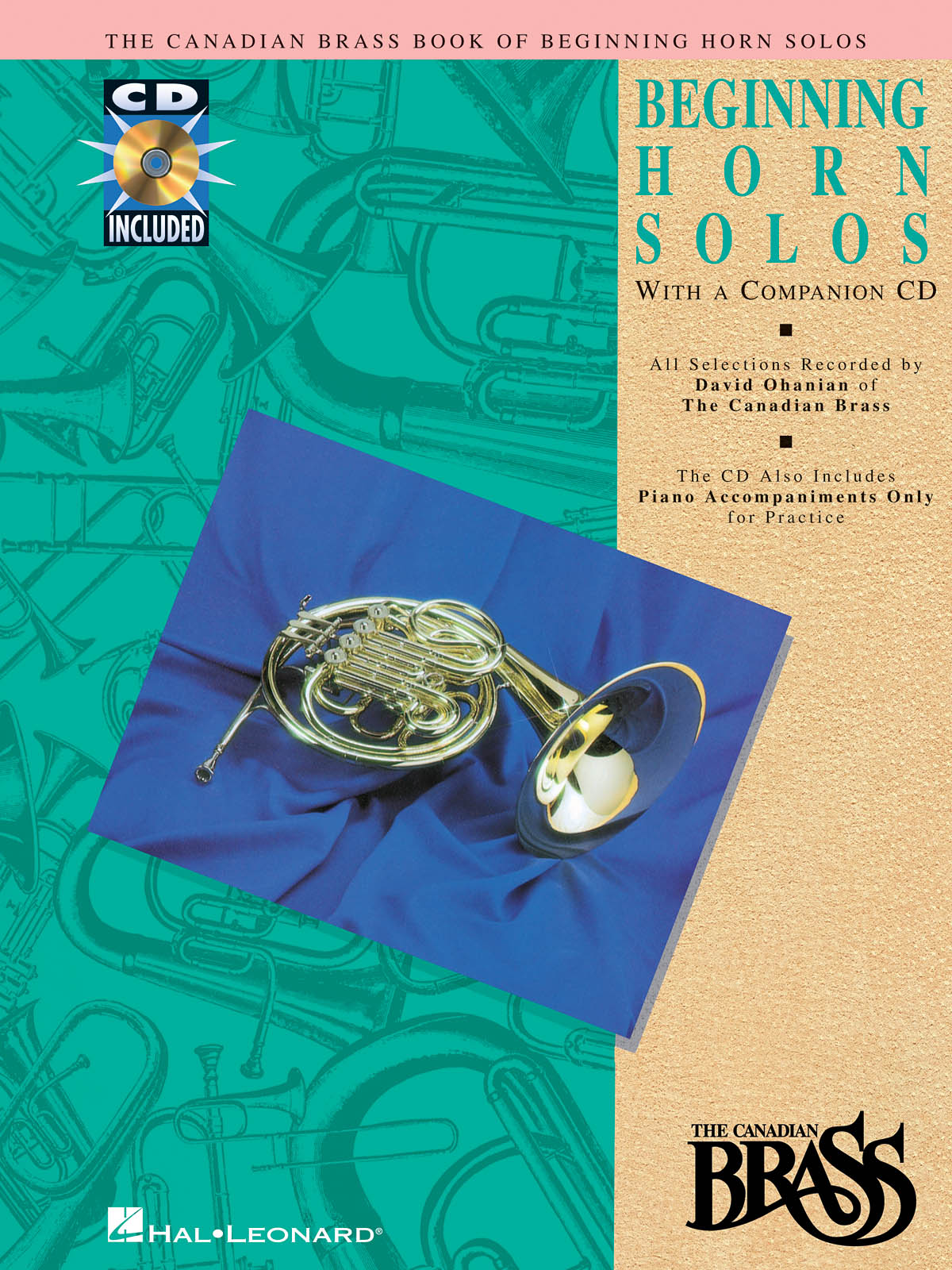 Canadian Brass Book of Beginning Horn Solos (French Horn / Piano)