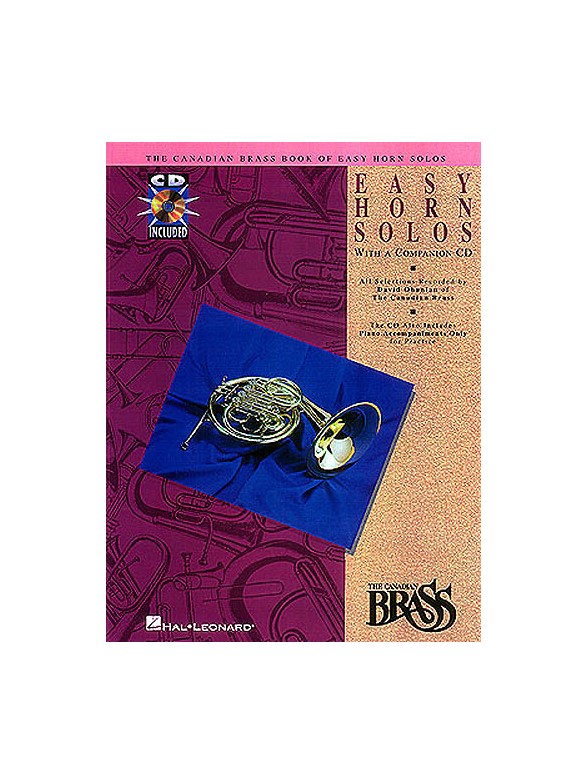 Canadian Brass Book of Easy Horn Solos (French Horn / Piano)
