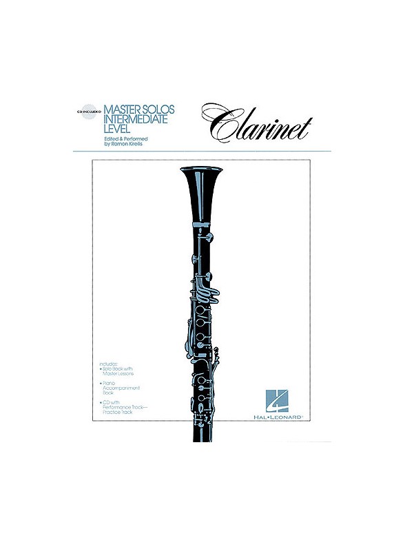 Master Solos Intermediate Level - Clarinet (Clarinet / Piano)
