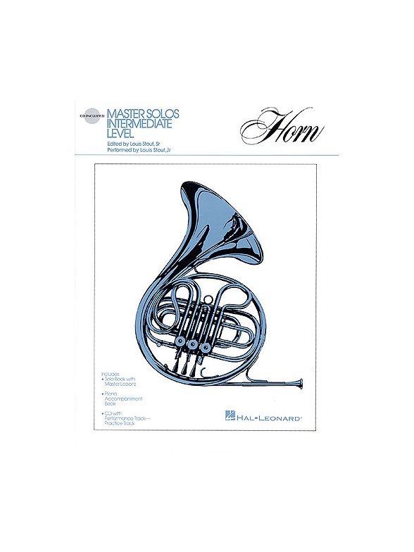 Master Solos Intermediate Level - French Horn (French Horn / Piano)