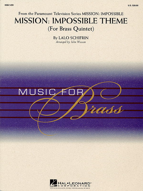 Mission Impossible (Theme) : for Brass Quintet