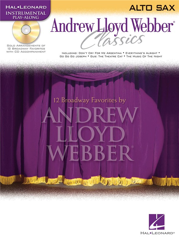 Instrumental Play-Along: Andrew Lloyd Webber Classics (Alto Saxophone)