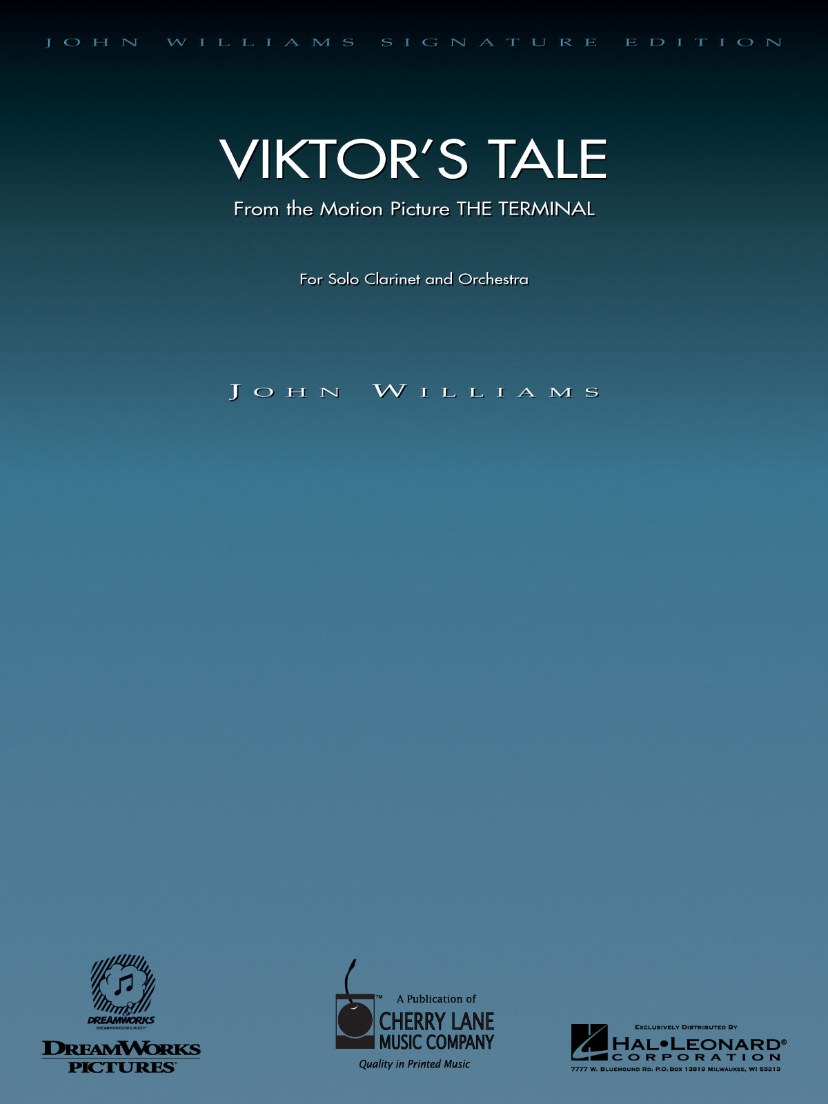 JOHN WILLIAMS VIKTORS TALE (THE TERMINAL) CLARINET/PF REDUCTION