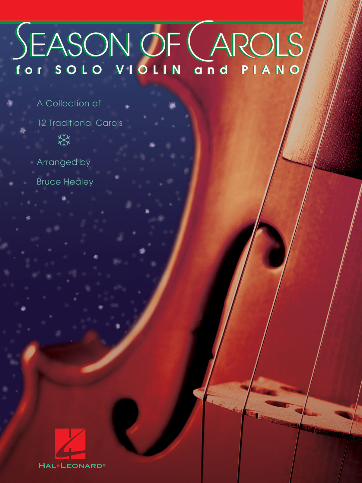 Season Of Carols (Arr Healey Bruce) Easy Solo Violin & Piano Book