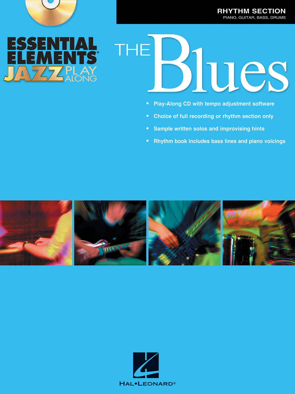 Essential Elements Jazz Play Along - The Blues : Rhythm Section