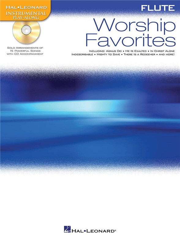 INSTRUMENTAL PLAY ALONG WORSHIP FAVORITES FLUTE BK/CD