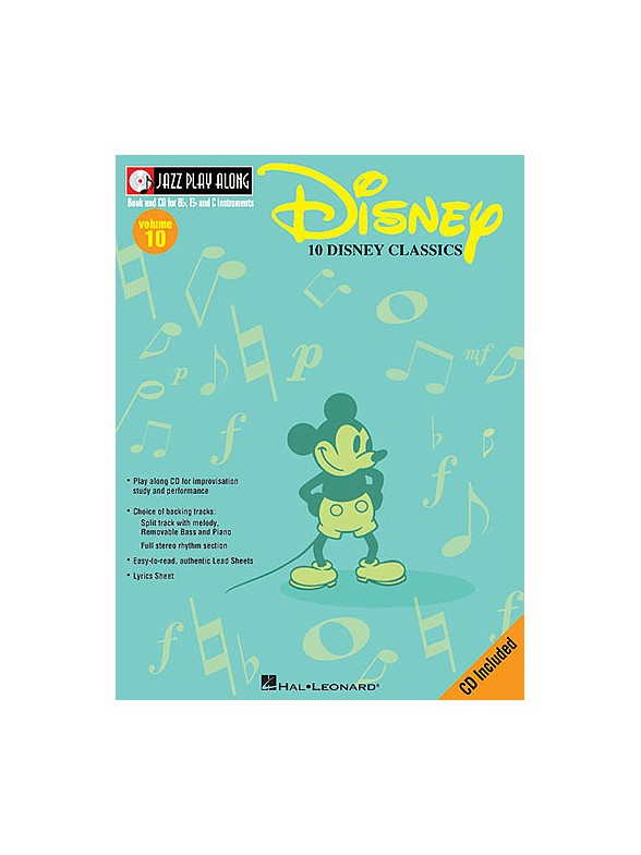 Jazz Play Along: Volume 10 - Disney Classics