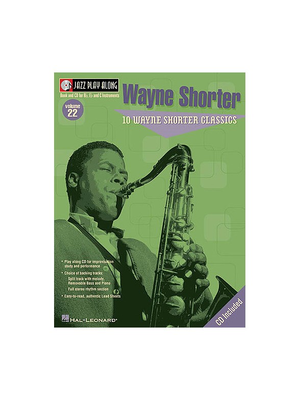 Jazz Play Along: Volume 22 - Wayne Shorter Classics