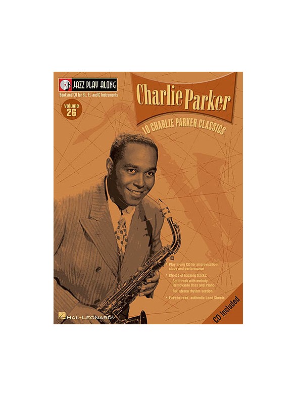 Jazz Play Along: Volume 26 - Charlie Parker